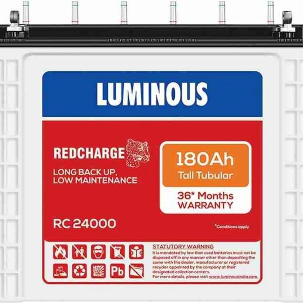 Luminous RC 24000, 180AH - 12600