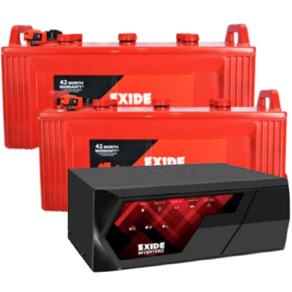 exide EXIDE INVERTERZ MAGIC 1500 HOME UPS AND 2PCS EXIDE INVA KING IKST1350