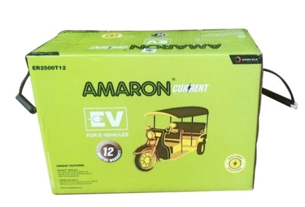 AMARON ER2500T12 Amaron E Rickshaw Battery, Capacity: 130 Ah - 6500