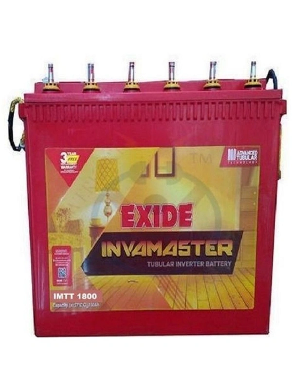 EXIDE Exide Inva Master IMTT1800 180AH Tall Tubular Battery - 14019