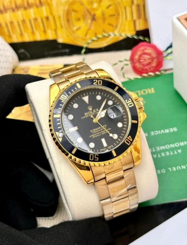 Rolex Gold  - Gold, Metal Strap