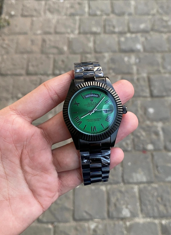 Rolex Blacl (green Dial)