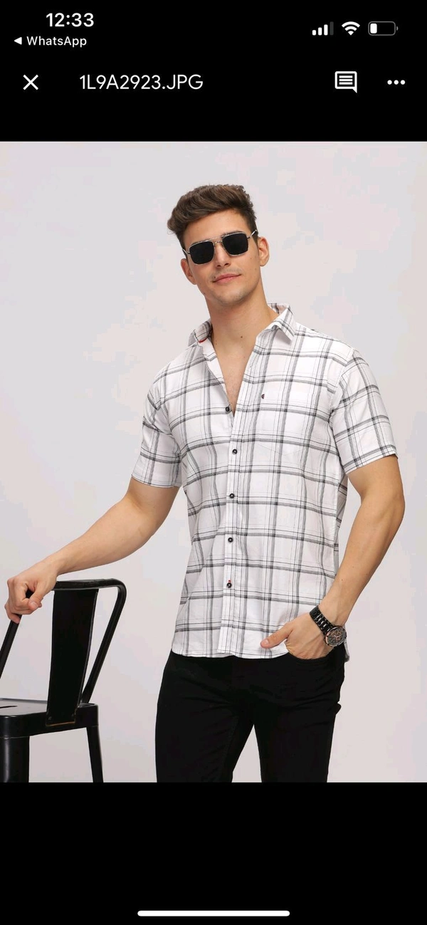 Pure Cotton Mens Shirt - XL