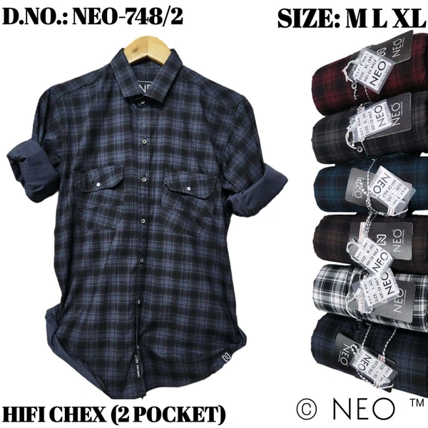 Pure Cotton Mens Imported Shirt Combo Pack Of 3 - M