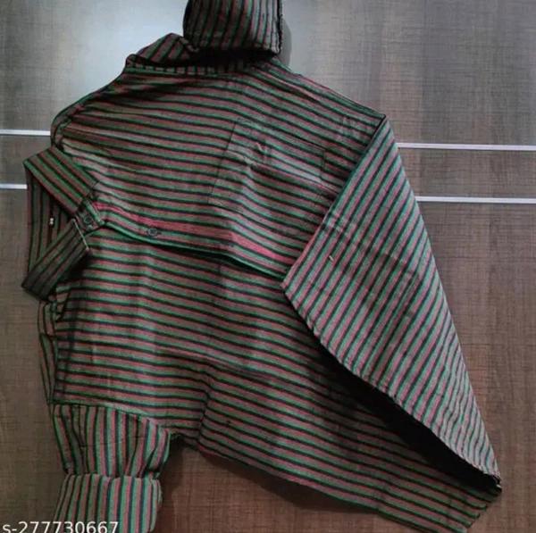 KHADI SHIRT FOR Men - Multicolor, L