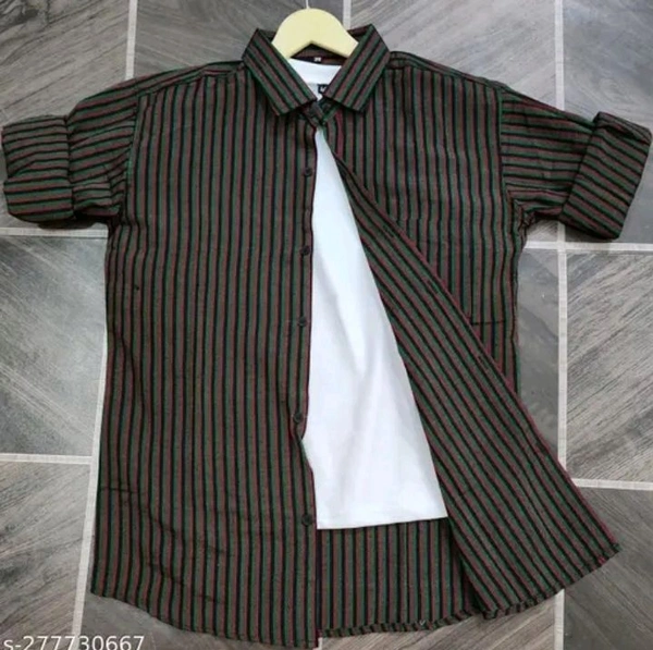 KHADI SHIRT FOR Men - Multicolor, M