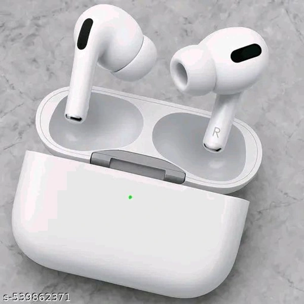 TWS Airpods pro style bluetooth earphones 3H Playtime  - WHITE