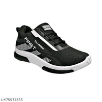 JOOTIYAPA PREMIUM TRENDING SNEAKERS FOR MEN
 - Black, 9