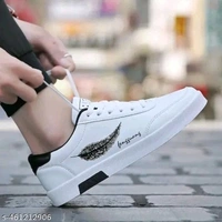 JOOTIYAPA PREMIUM  STYLISH SNEAKER SHOES FOR MEN
 - White, 9
