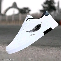 JOOTIYAPA PREMIUM  STYLISH SNEAKER SHOES FOR MEN
 - White, 9