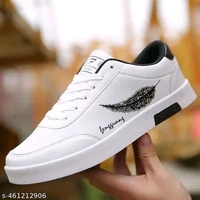 JOOTIYAPA PREMIUM  STYLISH SNEAKER SHOES FOR MEN
 - White, 9
