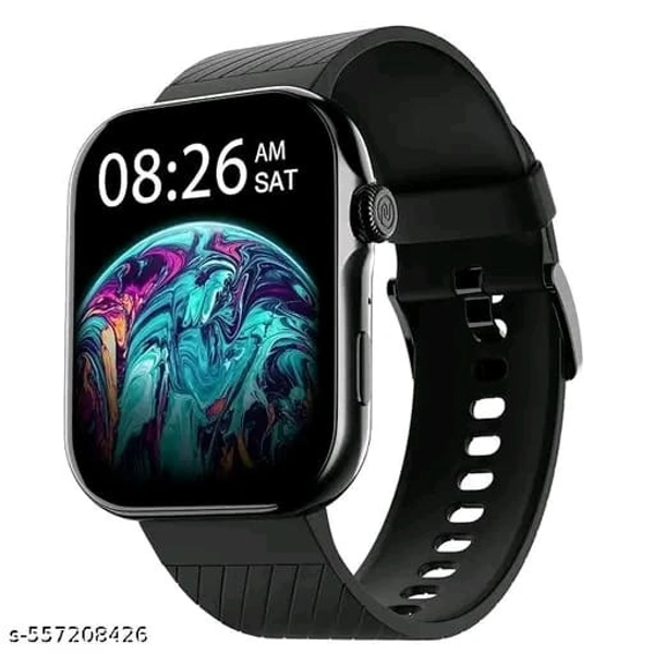 smartwatches oise Twist Round dial Smart Watch with Bluetooth Calling, 1.38" TFT  up-to 7 Days Battery, 100+ Watch Faces, IP68, Heart Rate Monitor, Sleep Tracking (Jet Black) - BLACK