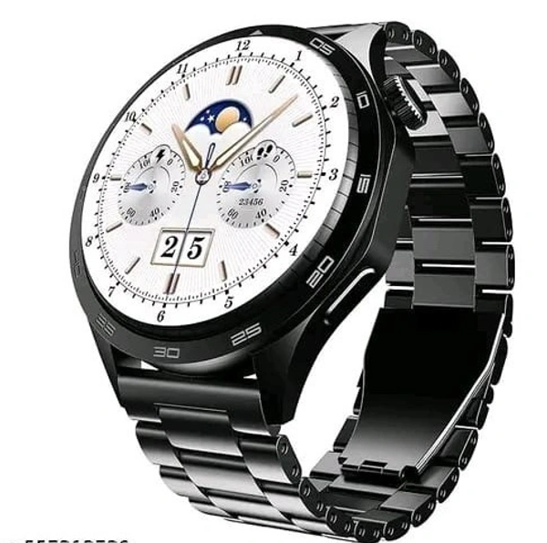 SMARTWATCH oise Twist Round dial Smart Watch with Bluetooth Calling, 1.38" TFT Display, up-to 7 Days Battery, 100+ Watch Faces, IP68, Heart Rate Monitor, Sleep Tracking  - JET BLACK