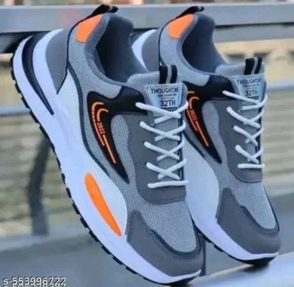 sneakers  Stylish Grey Fashion Casual Sneakers For Men - 7, GREY