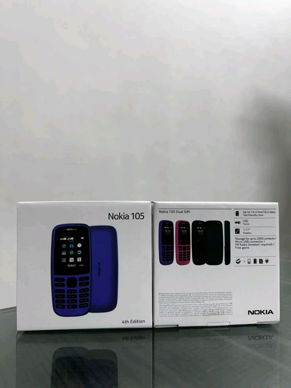 Noika 105 Single Sim - Black