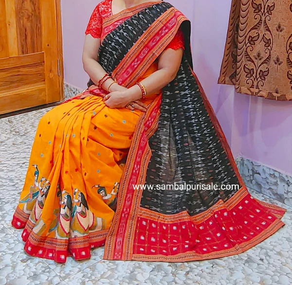 Sambalpuri Patch Work Saree 