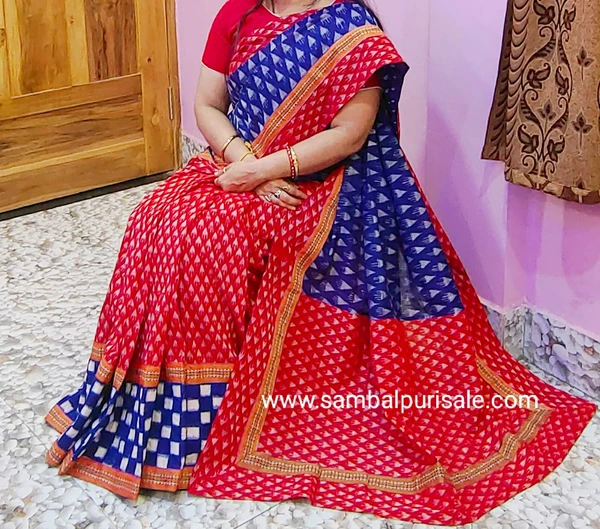 Sambalpuri Patch Work Saree 