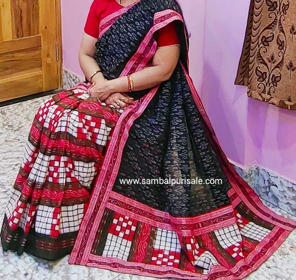 Sambalpuri Patch work Saree 