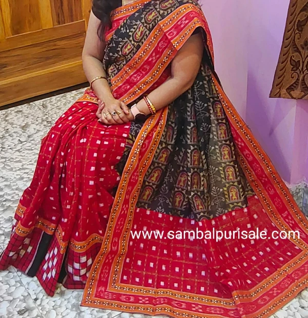 Sambalpuri Patch work Saree 