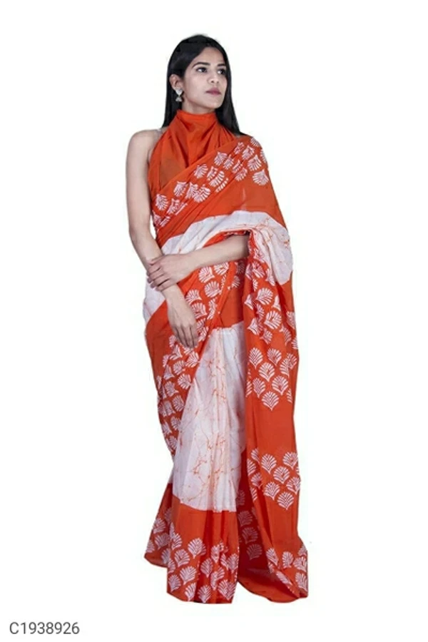 Cotton Saree  - Design .4