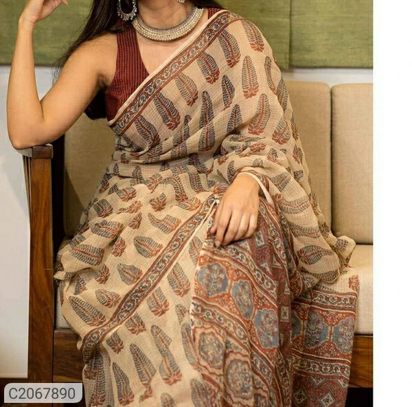 Cotton Saree Mul Mul Brand