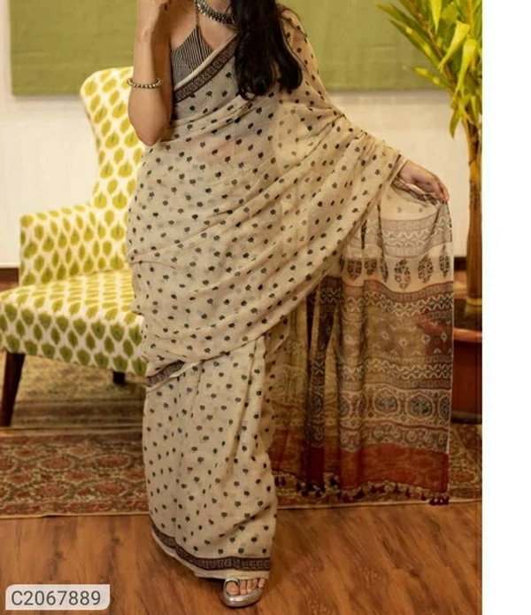 Cotton Saree Mul Mul Brand