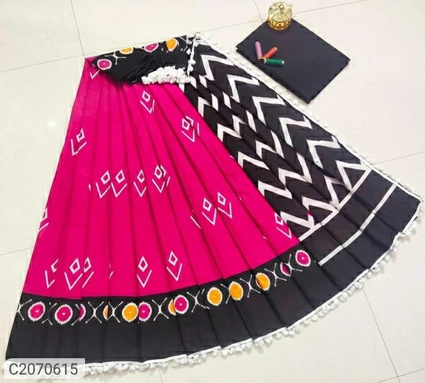 Cotton Saree Mul Mul Brand