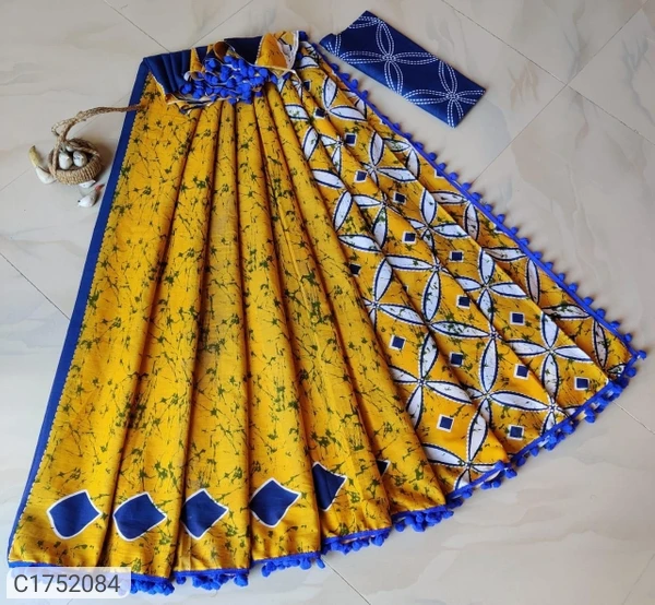 Cotton Saree Mul Mul Brand C1752084