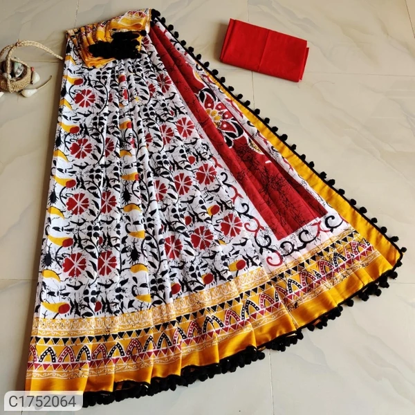 Cotton Saree Mul Mul Brand C1752064