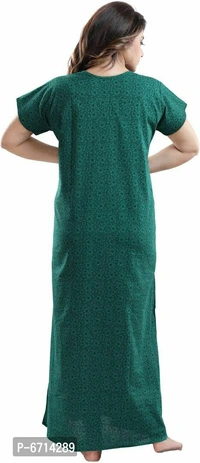 Cotton Embroidere Nighty -6714289