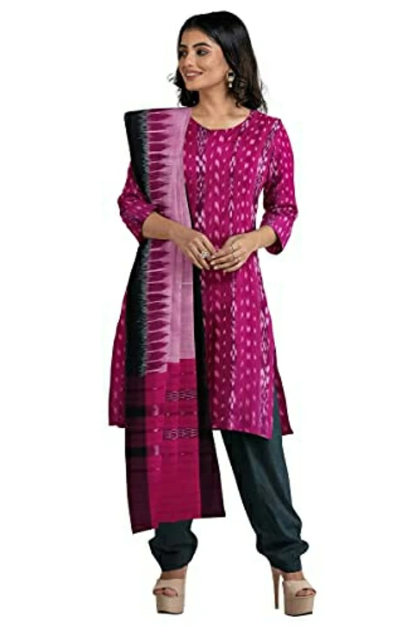 101450 Sambalpuri Dress Material  With Stiching 32-42 Size