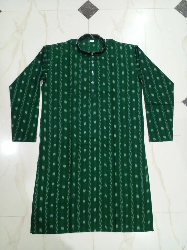 101482 Sambalpuri Cotton Kurta , Dhila With Stiching Size 32 Chest- 40 Chest - 32 Chest