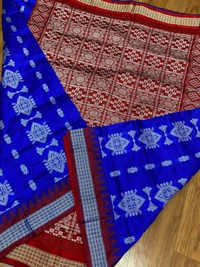100512 Papa Silk Pata Saree - Japanese Laurel
