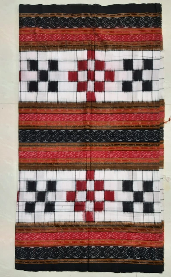 100584  Sambalpuri Fabric Than Kapada - 2 Meter