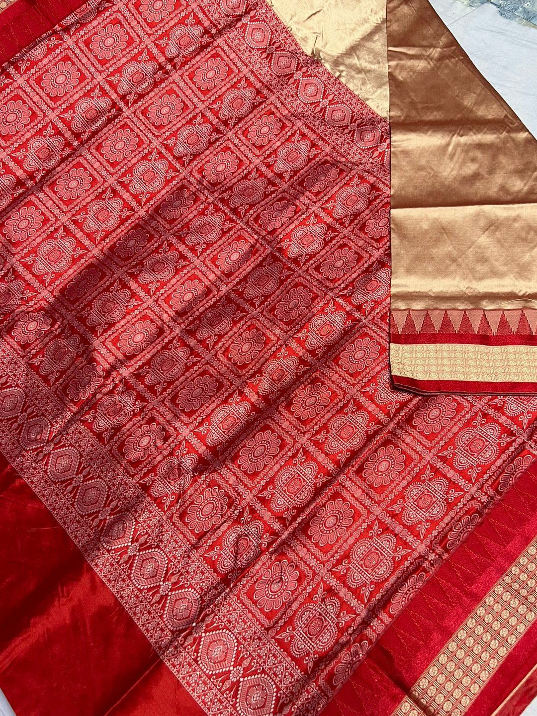 Ikat Silk Saree - Etsy