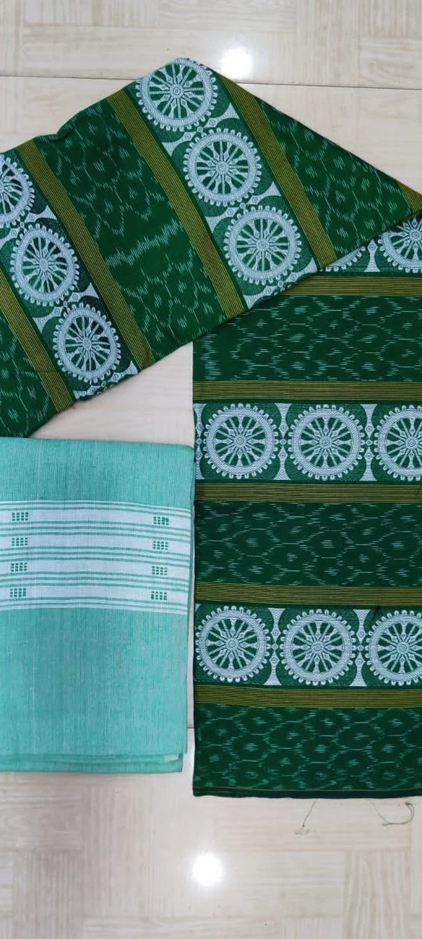 100691 Sambalpuri Dress Materials Set