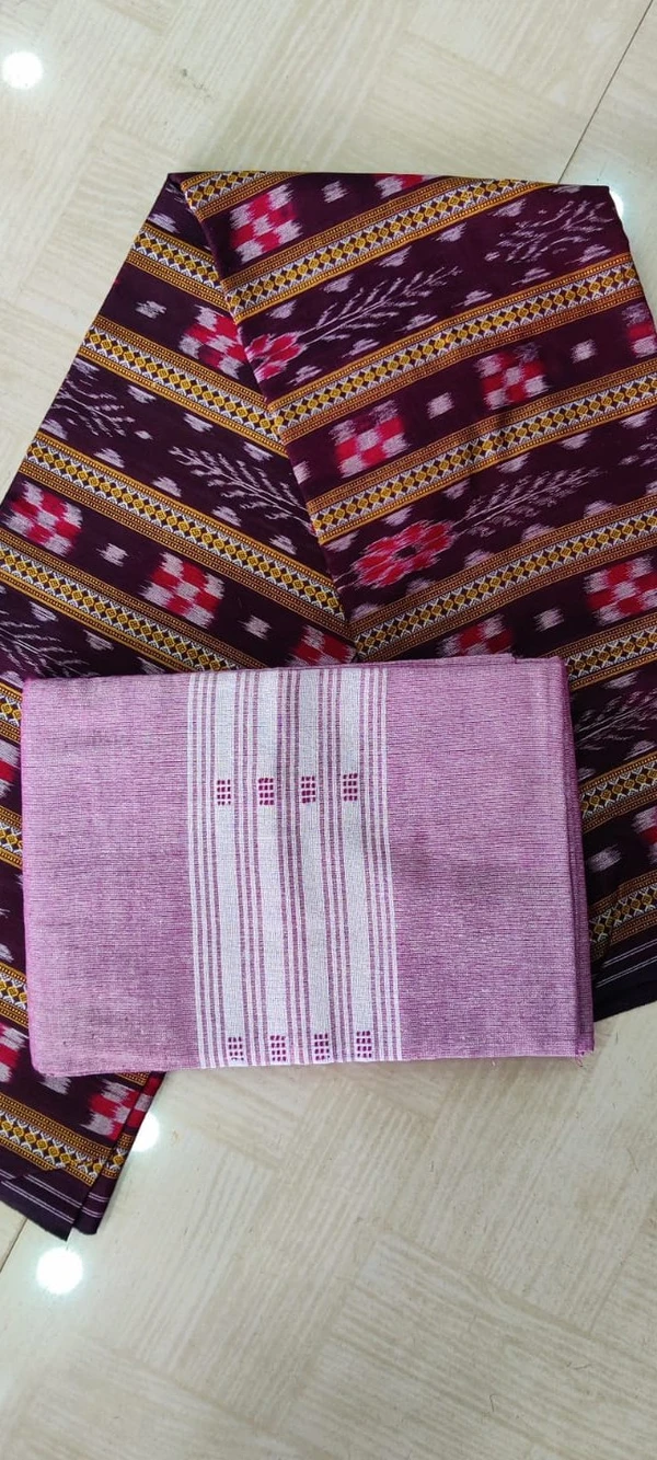 100693 Sambalpuri Dress Materials Set