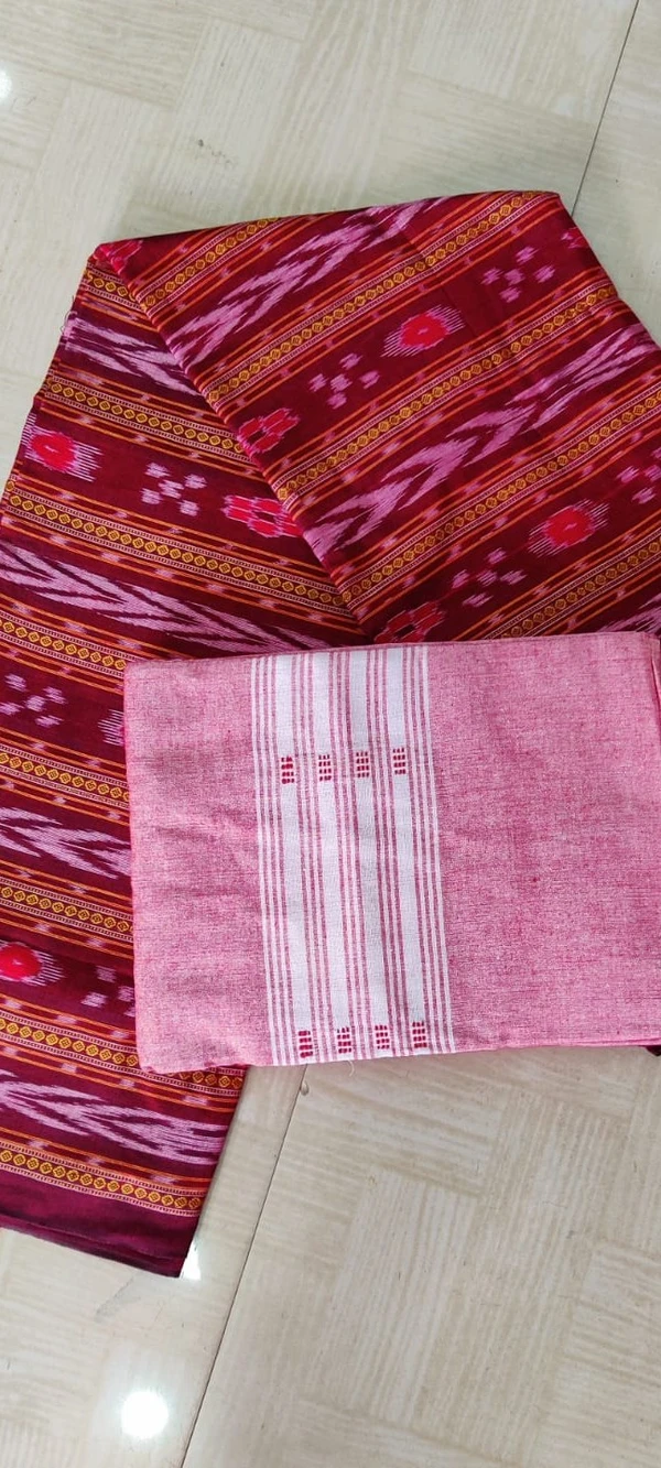 100697 Sambalpuri Dress Materials Set