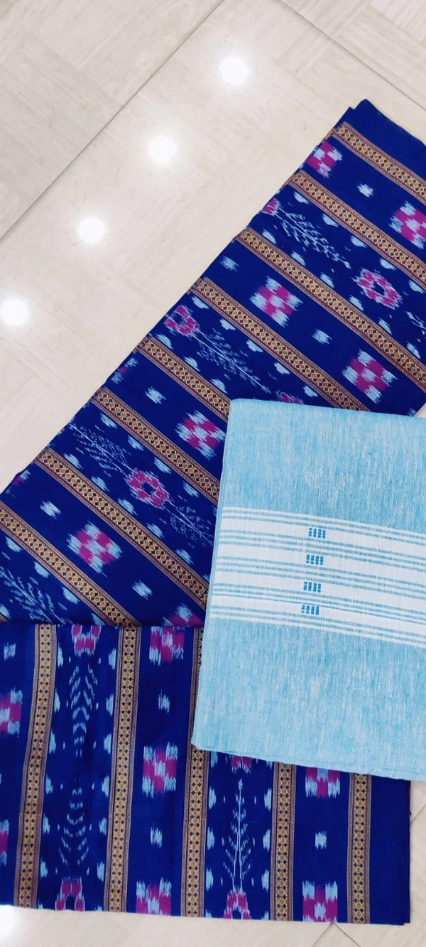 100701 Sambalpuri Dress Materials Set