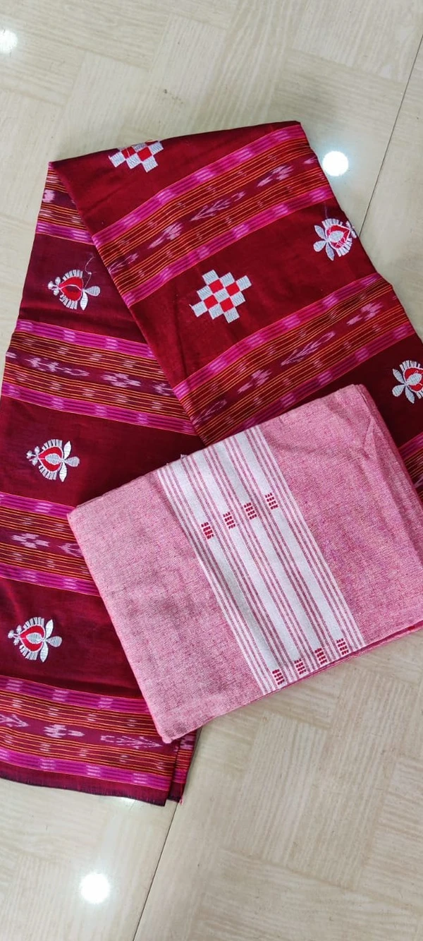 100705 Sambalpuri Dress Materials Set