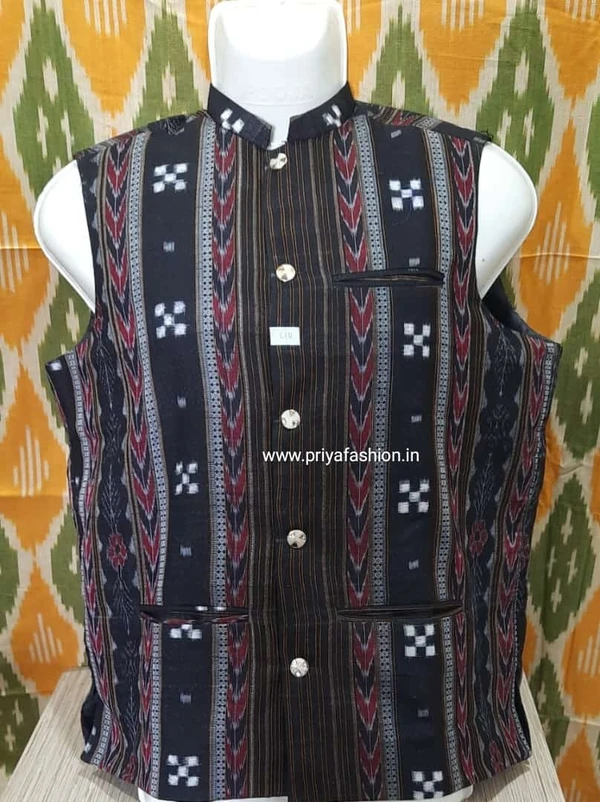 1008855 Sambalpuri Neheru Jaket - 42