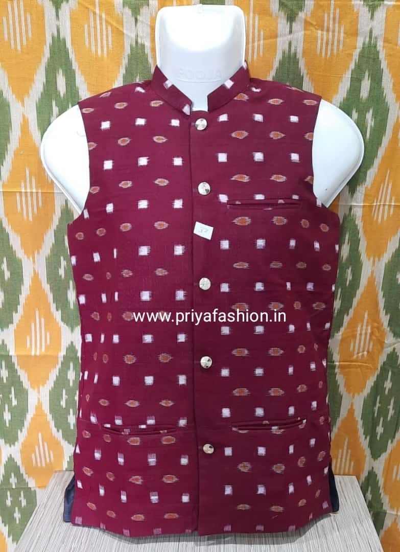 Sambalpuri clearance nehru jacket