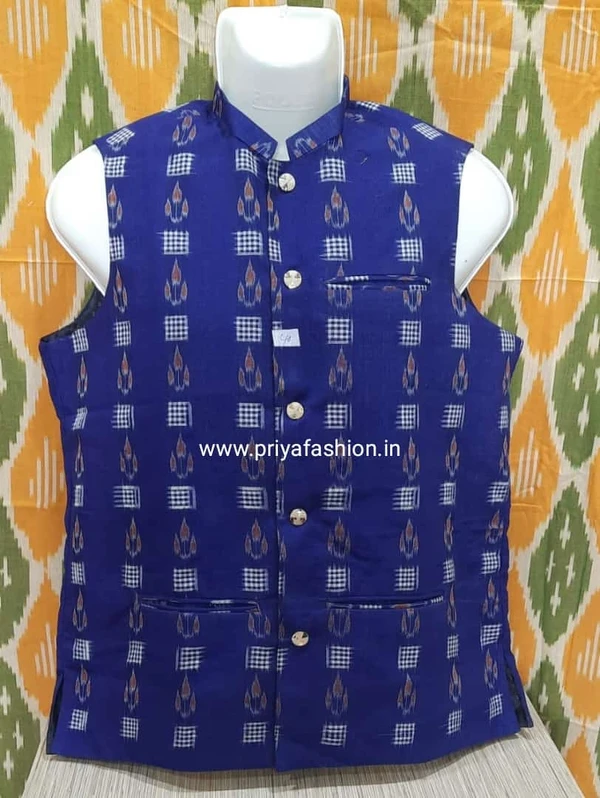 1008859 Sambalpuri Neheru Jaket - 38