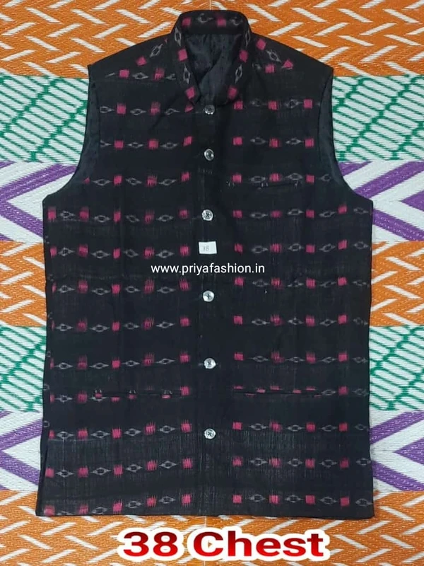 1008861 Sambalpuri Neheru Jaket - 38