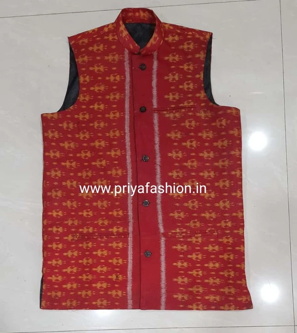 1008863  Sambalpuri Neheru Jaket - 38