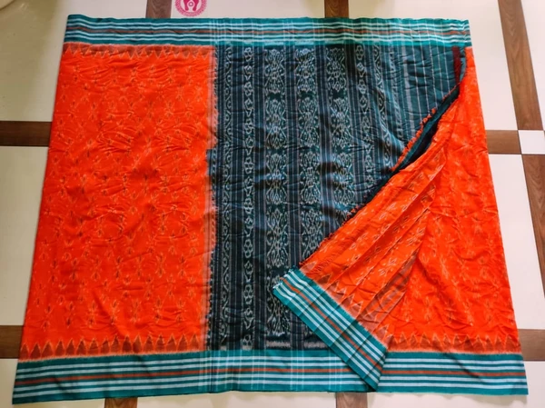 100889 Sambalpuri Body Banda Design Handloom Saree 