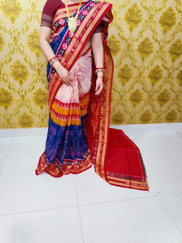 100991 Sambalpuri Handloom Saree