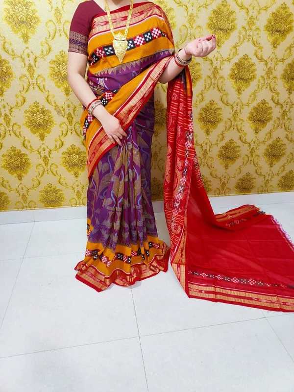 100992 Sambalpuri Handloom Saree