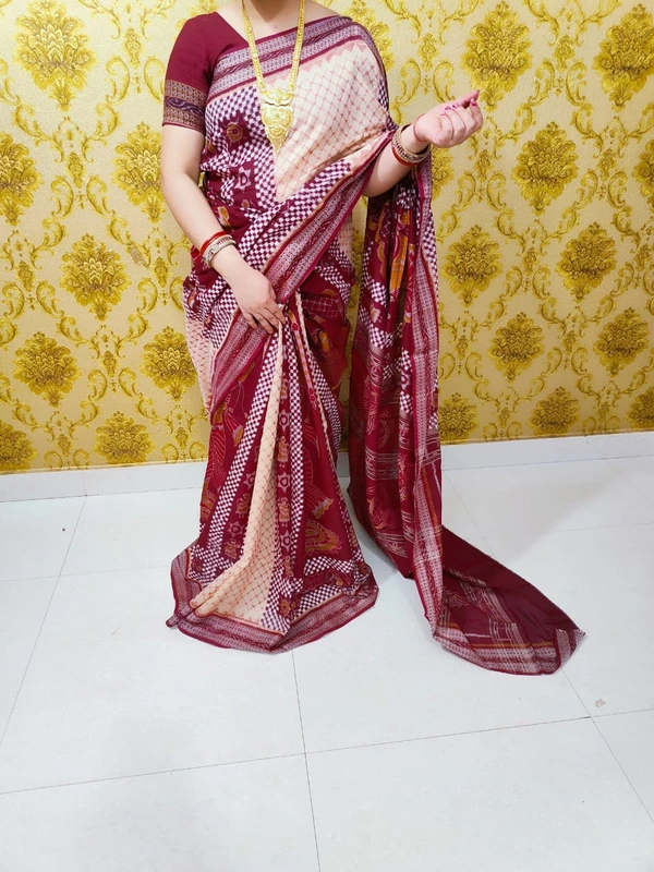 100994 Sambalpuri Handloom Saree