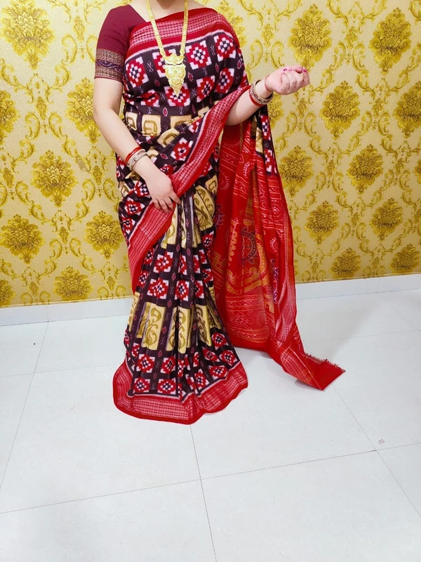 100995 Sambalpuri Handloom Saree